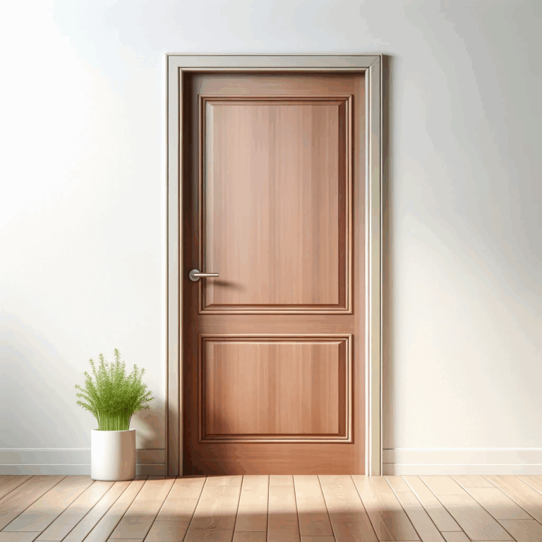 DALL·E-2023-12-23-03.10.05-Realistic-image-of-an-HDMR-High-Density-Moisture-Resistant-door